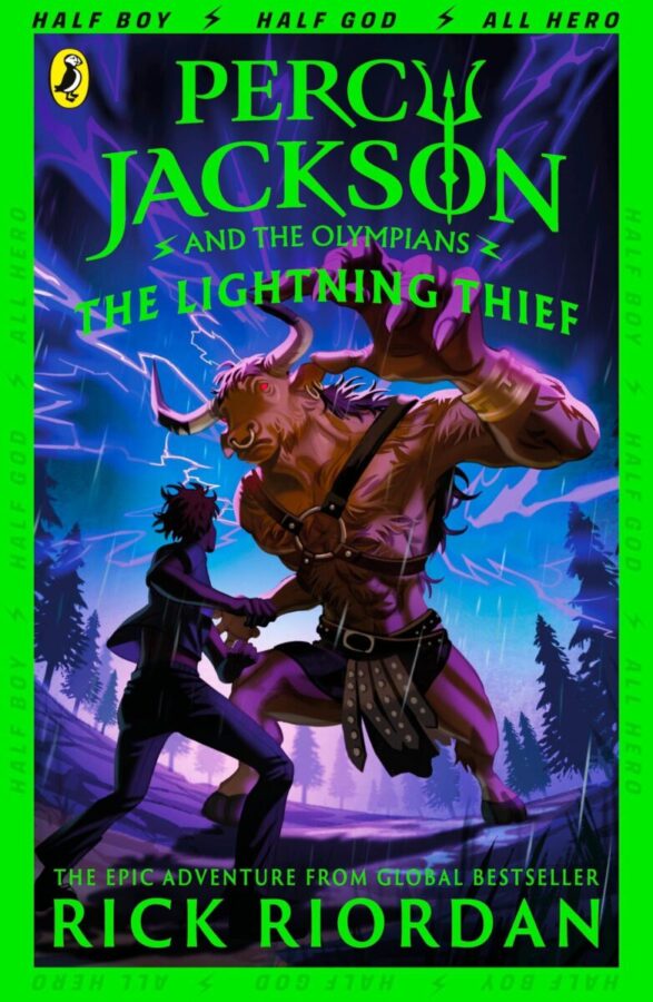 Percy Jackson and the lightning thief – cover