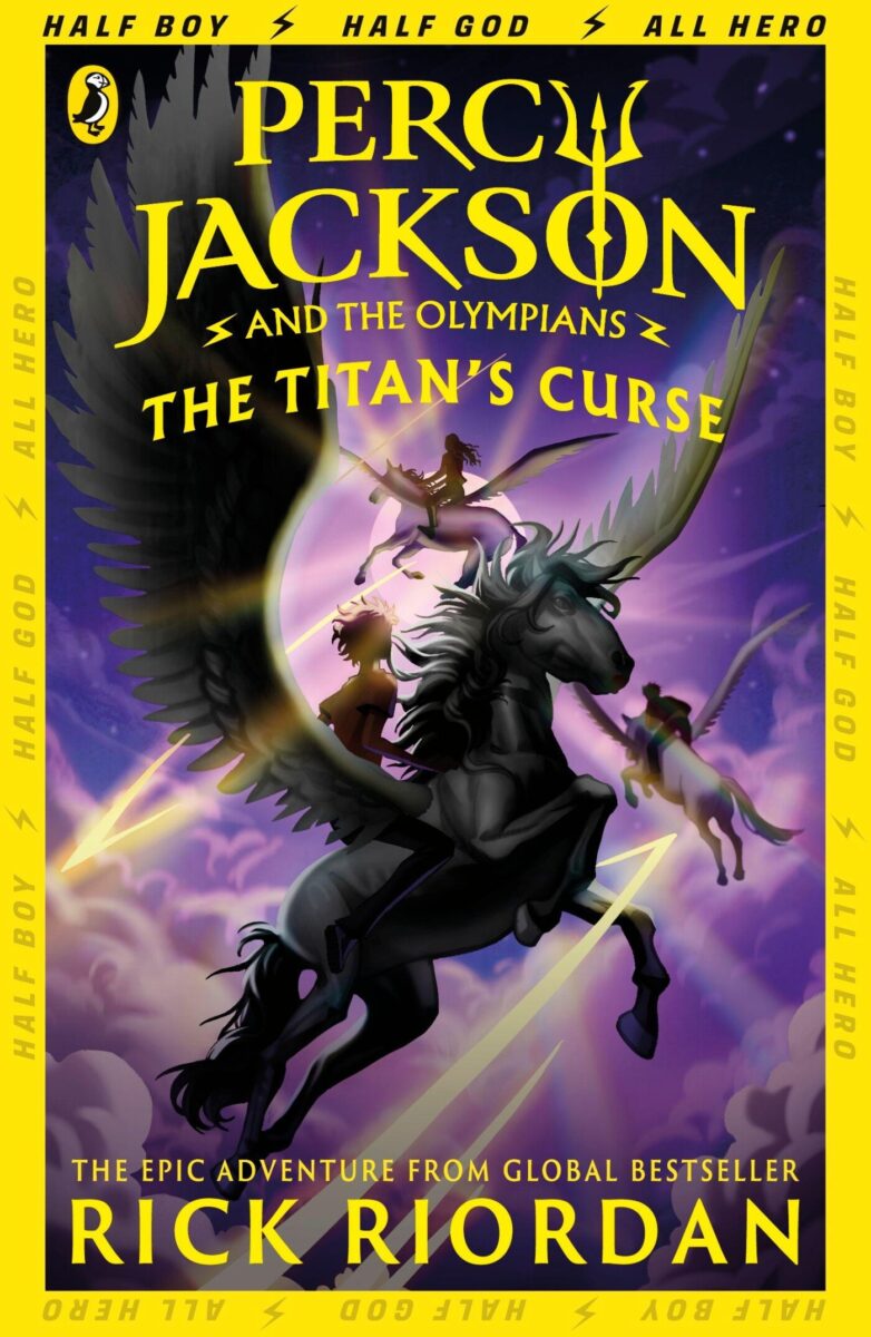 Percy Jackson and the Titan’s curse – cover