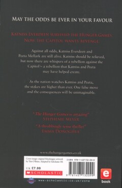Catching fire – achterflap