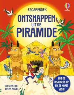 Ontsnappen uit de piramide – cover