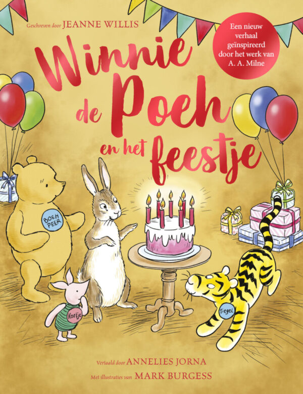 Winnie de Poeh en het feestje – cover