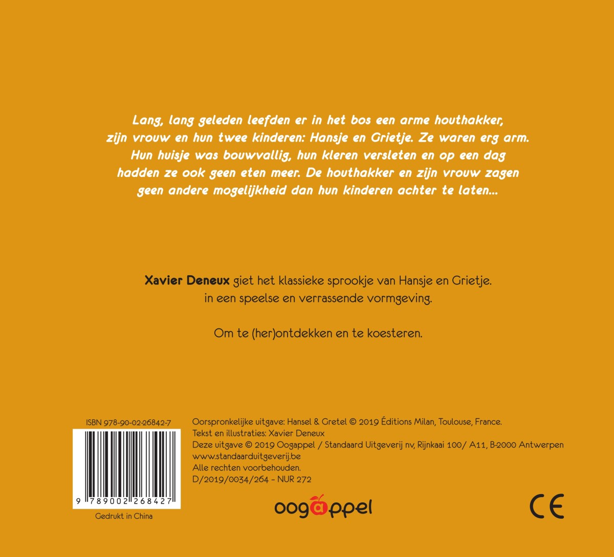Hansje en Grietje β achterflap