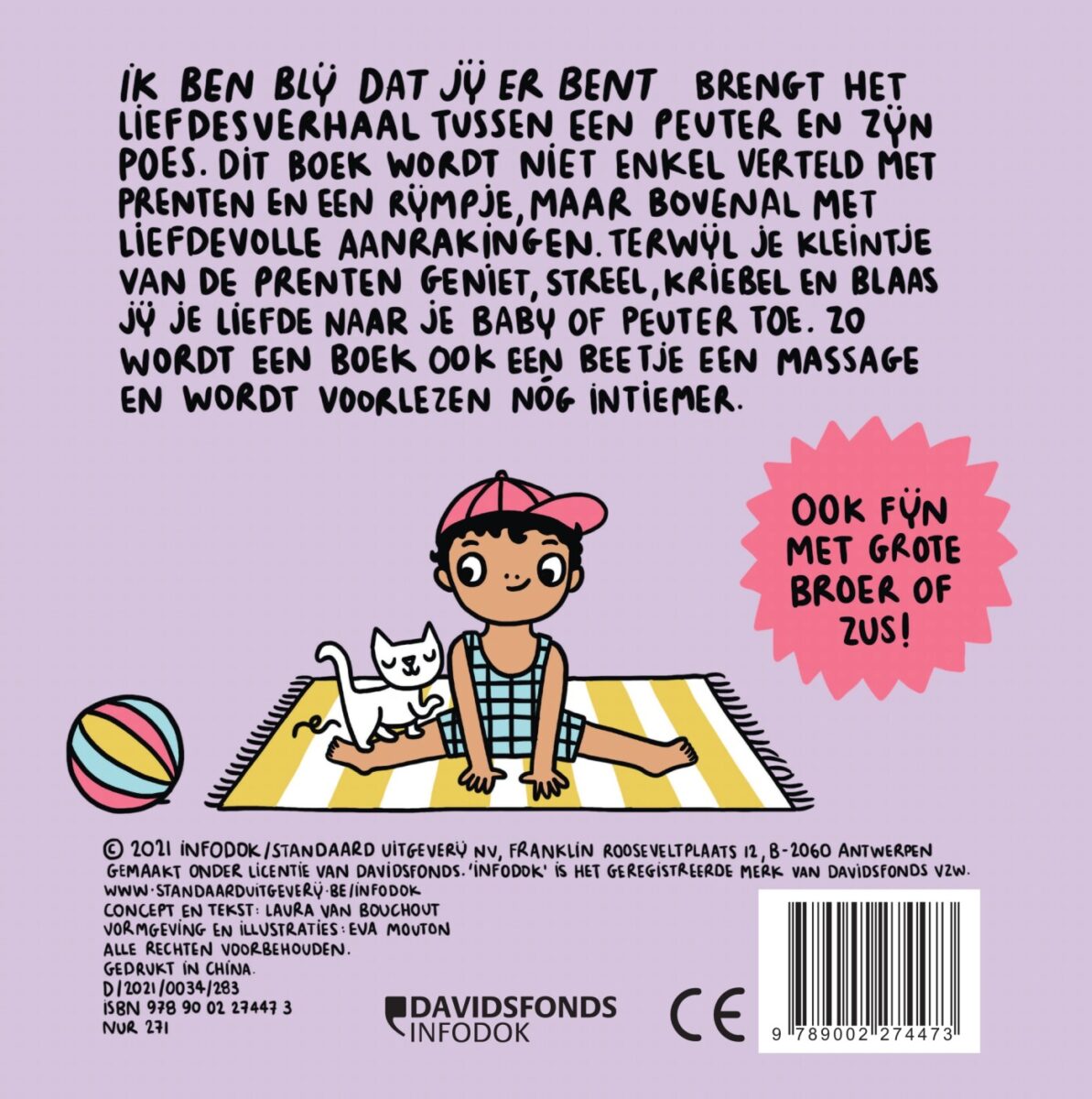 Ik ben blij dat jij er bent – achterflap