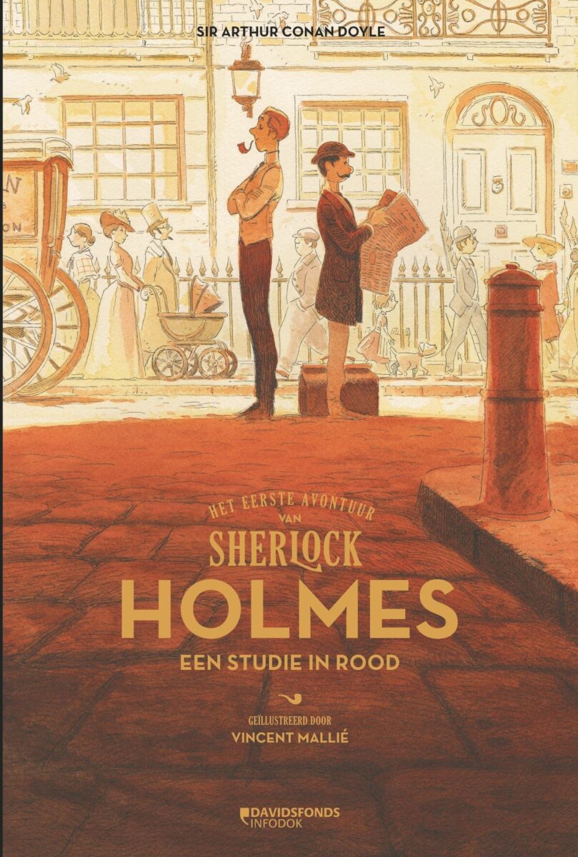 Een studie in rood – cover