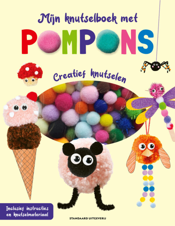 Mijn knutselboek met pompons – cover