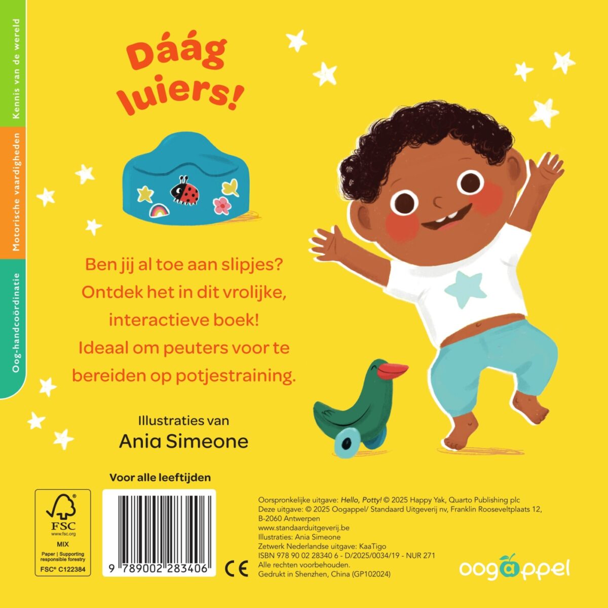 Hallo, potje! – achterflap