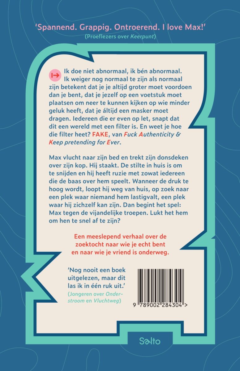 Keerpunt – achterflap