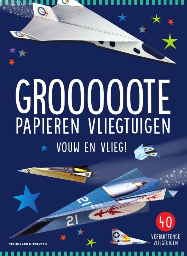 Grooooote papieren vliegtuigen – cover