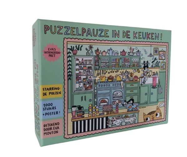 Eva’s introvertenpret: Puzzelpauze in de keuken – cover