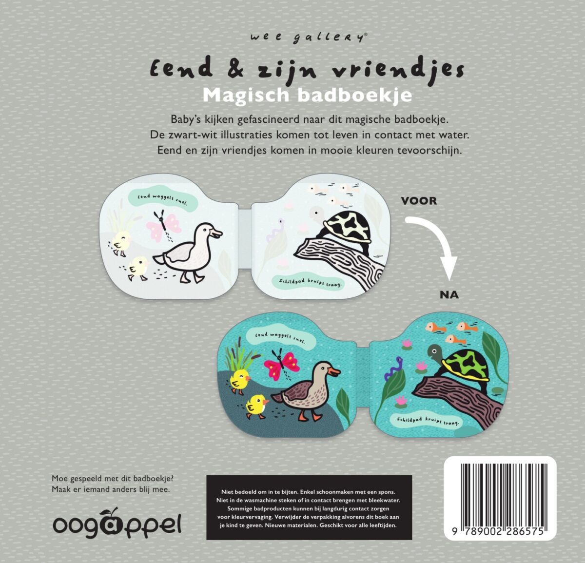 Eend & zijn vriendjes – achterflap