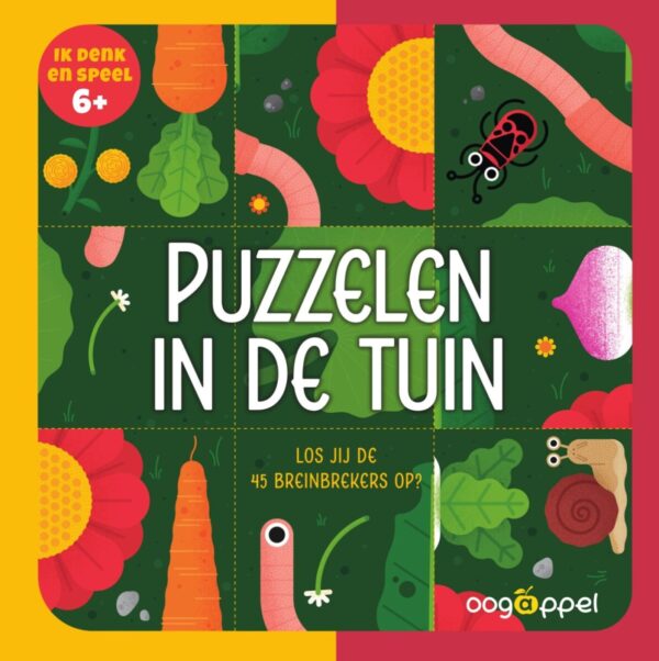 Puzzelen in de tuin – cover