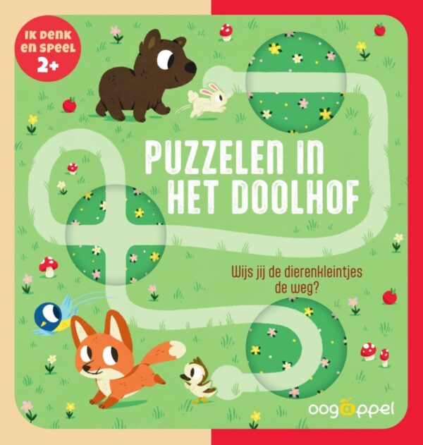 Puzzelen in het doolhof – cover