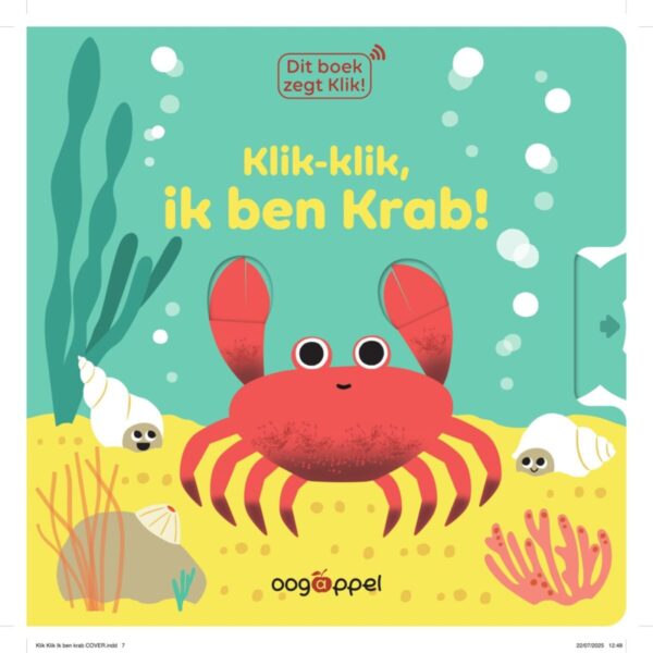Klik-klik, ik ben een krab! – cover