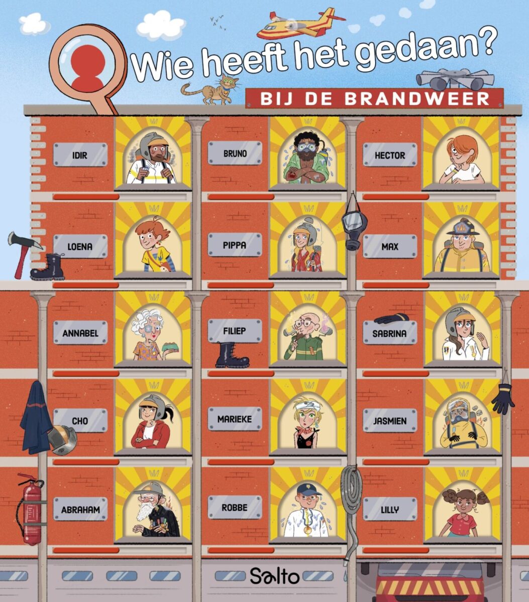 Bij de brandweer – cover