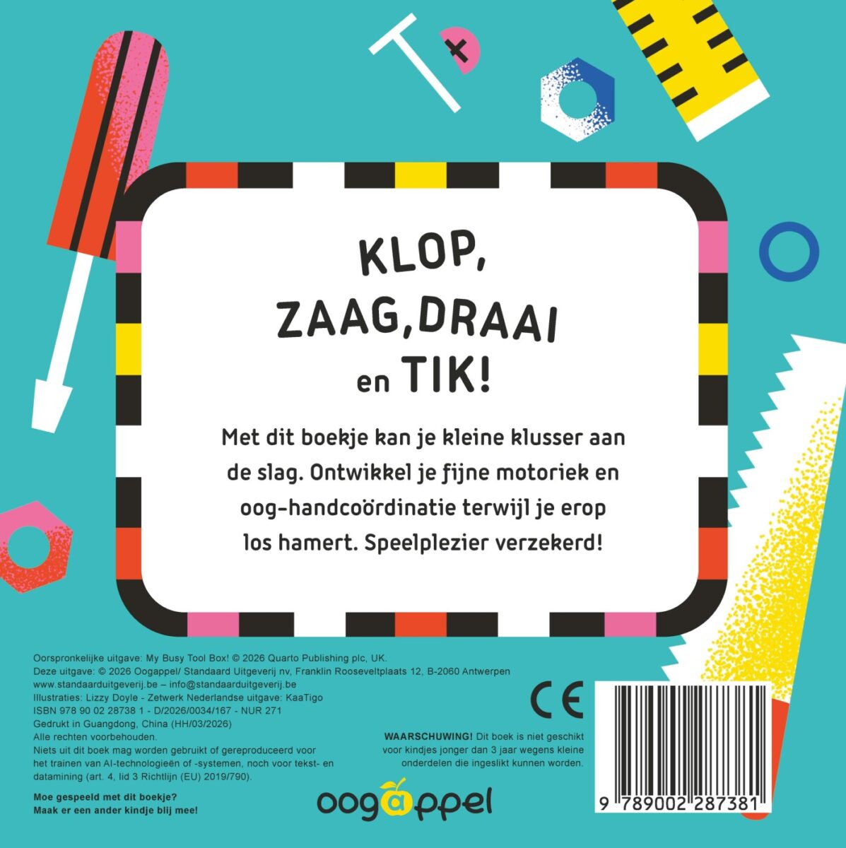 Mijn eerste gereedschapskist β achterflap