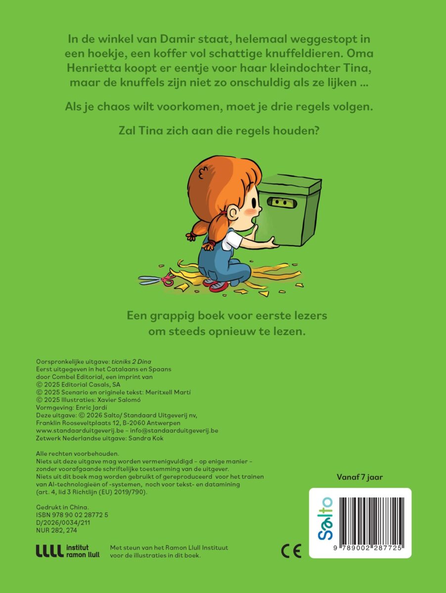 Dina – achterflap