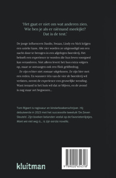 Want wie niet weg is … – achterflap
