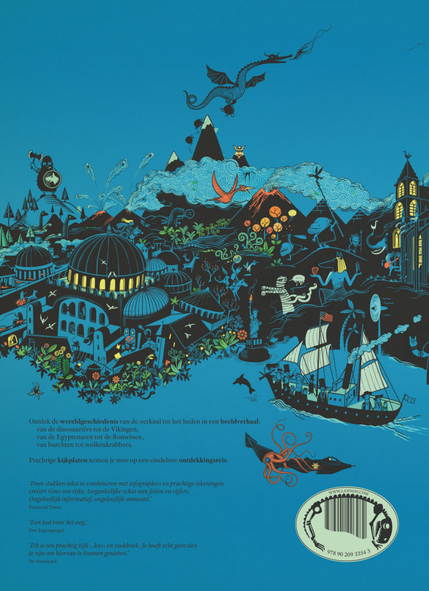 Tijdlijn – achterflap
