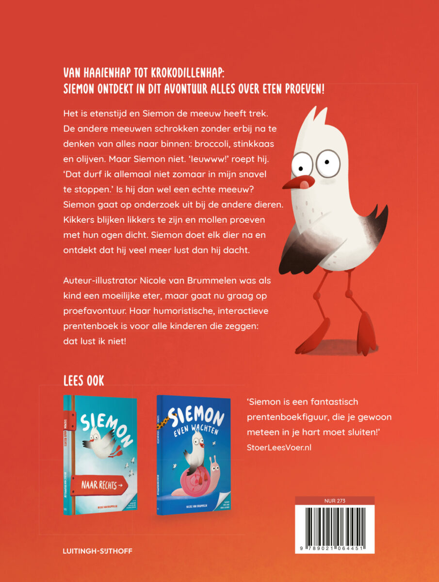 Siemon proef maar – achterflap