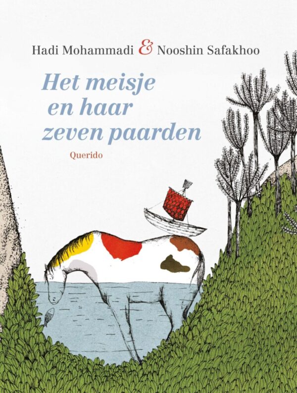Het meisje en haar zeven paarden – cover