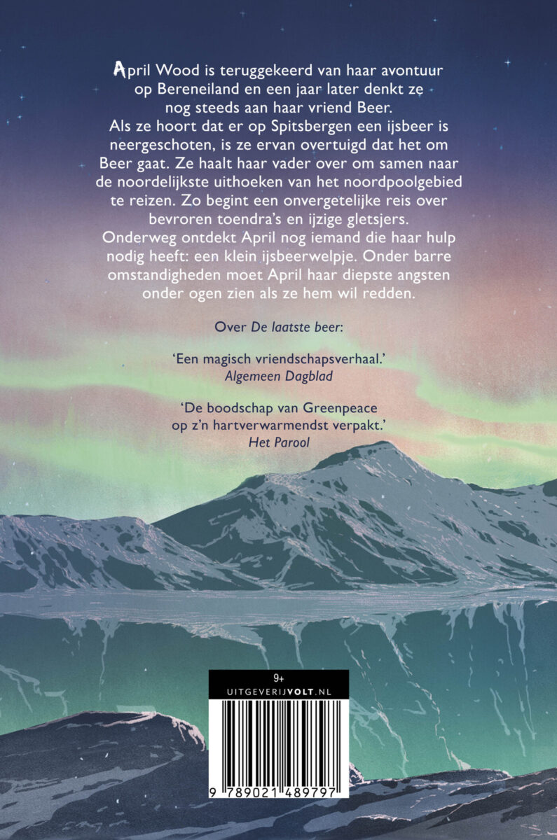 Op zoek naar beer – achterflap