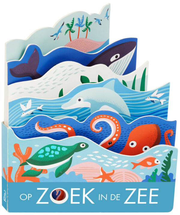 Op zoek in de zee – cover