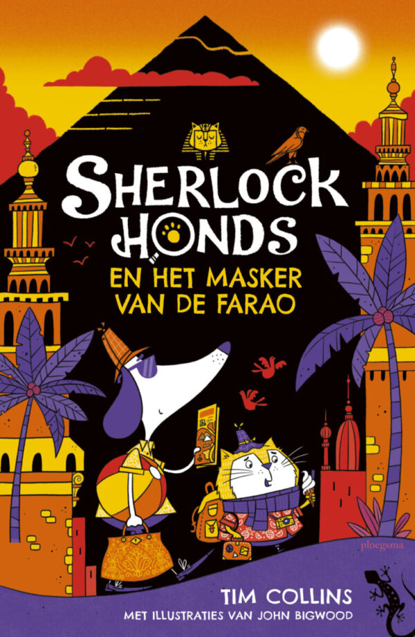 Sherlock Honds en het masker van de farao – cover