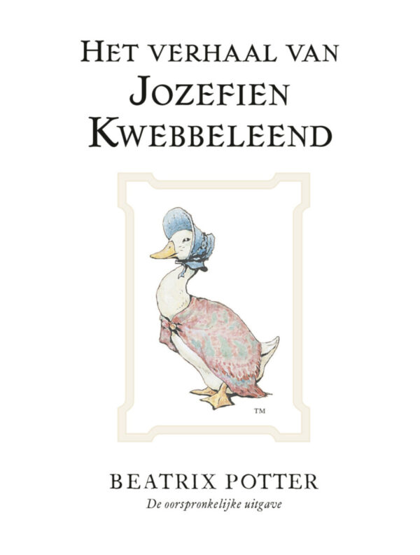 Het verhaal van Jozefien Kwebbeleend – cover