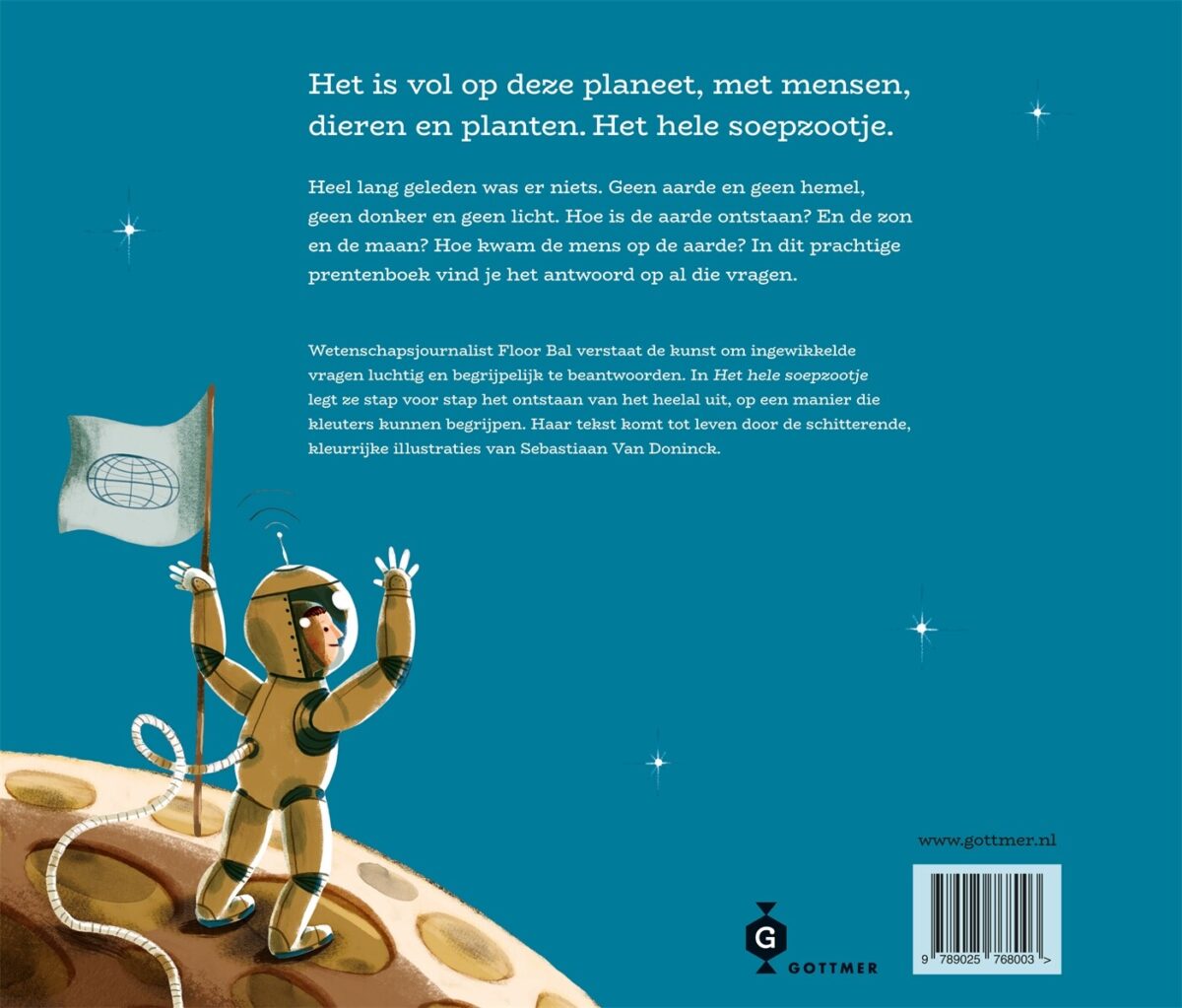 Het hele soepzootje – achterflap