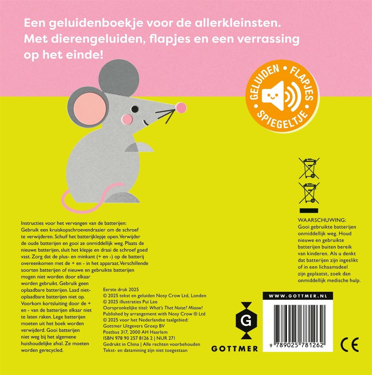 Miauw! – achterflap