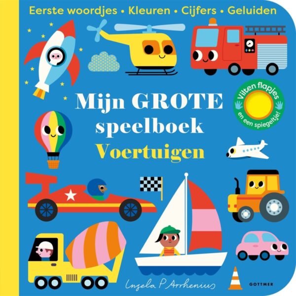 Mijn grote speelboek Voertuigen – cover