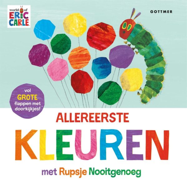Allereerste kleuren met Rupsje Nooitgenoeg – cover