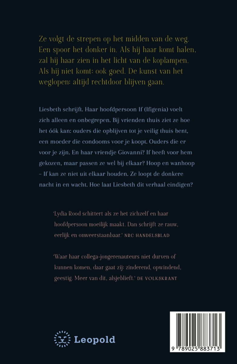 If – achterflap