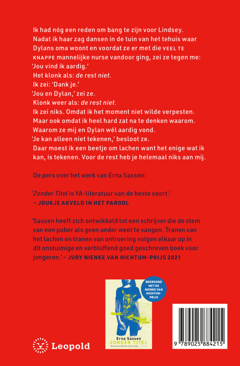 Neem nooit een beste vriend – achterflap