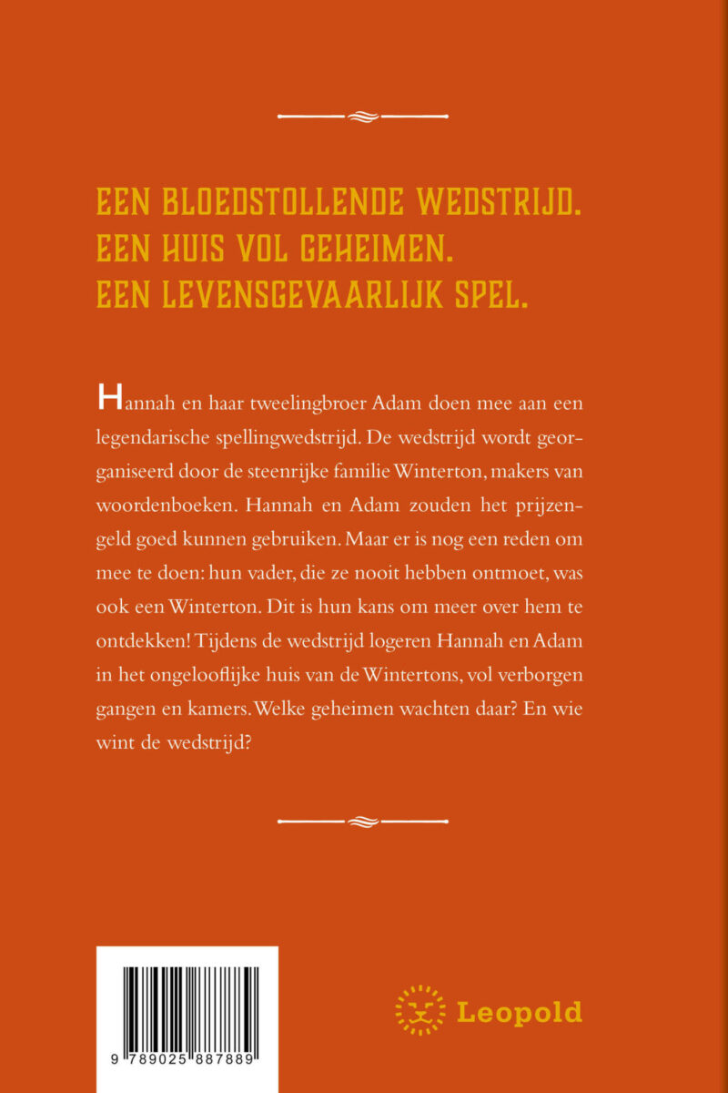 Het laatste woord – achterflap
