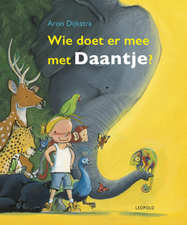 Wie doet er mee met Daantje? – cover