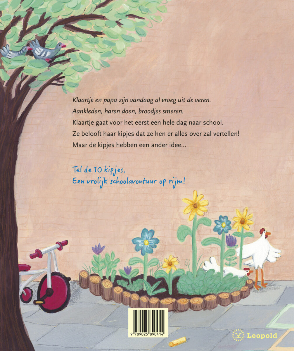 Kipjes in de klas – achterflap