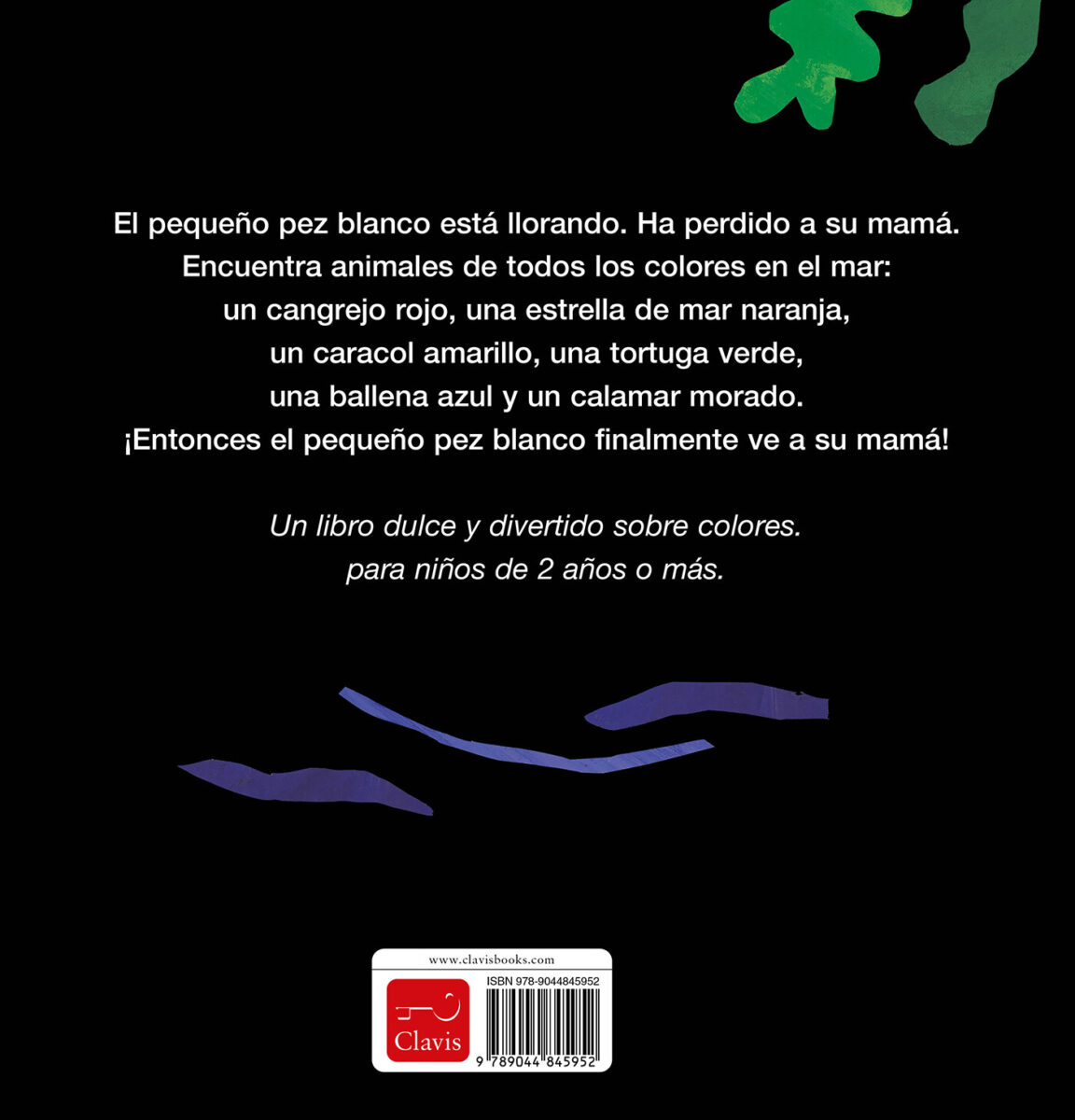 El pequeño pez blanco – achterflap
