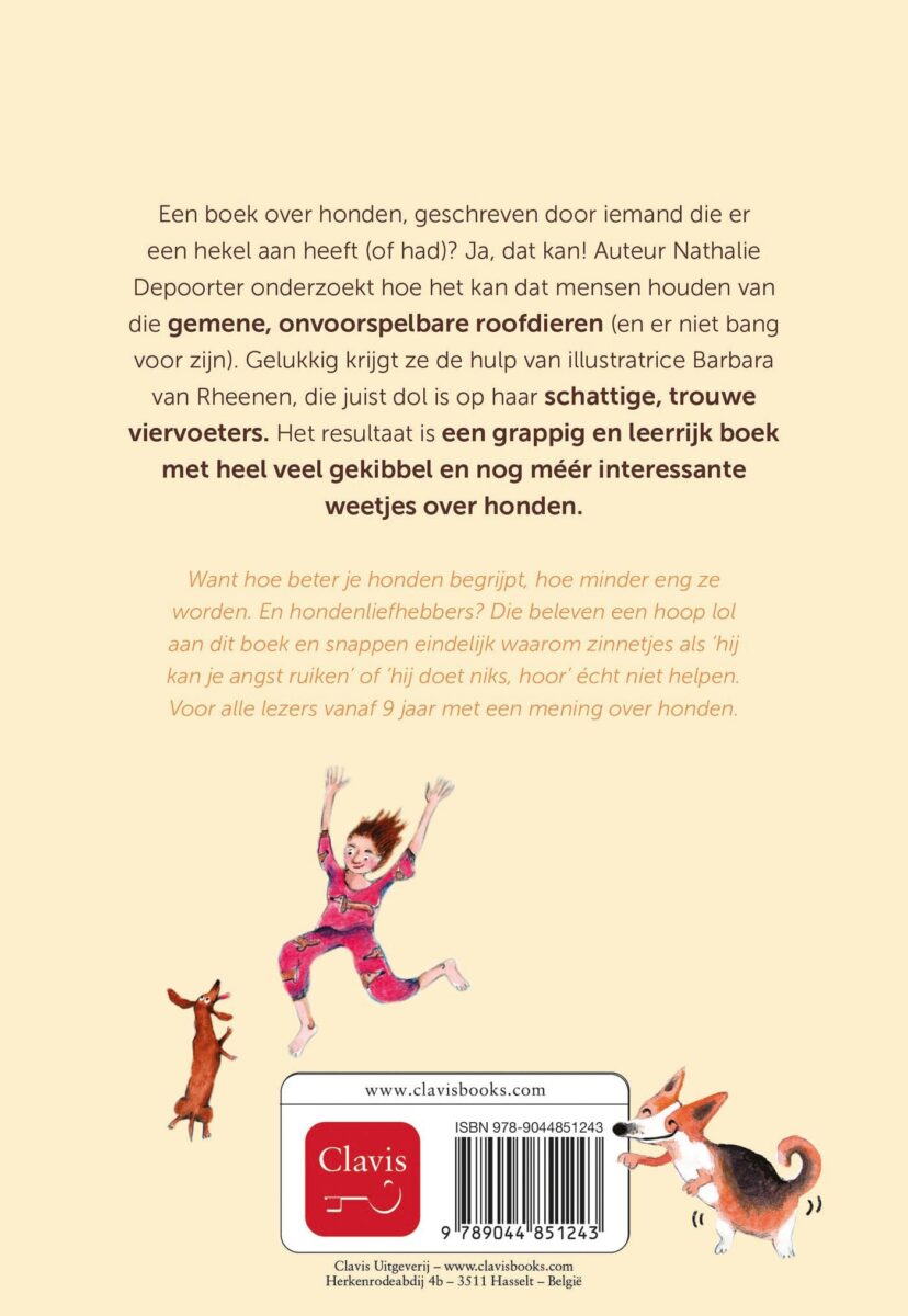 Een hondenleven – achterflap