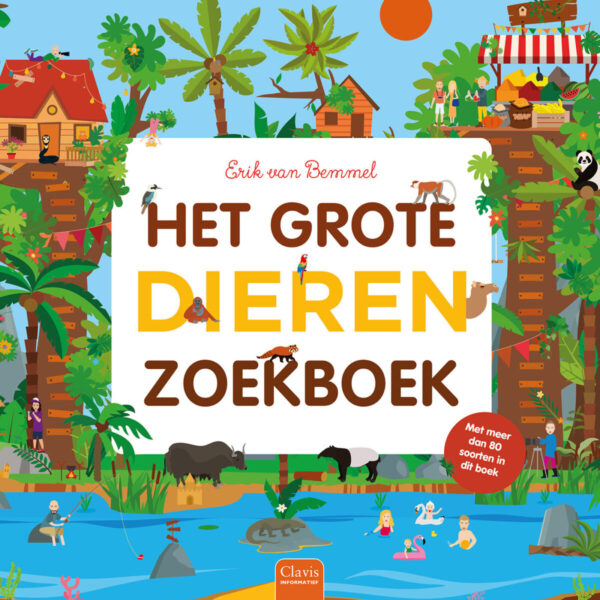 Het grote dierenzoekboek – cover