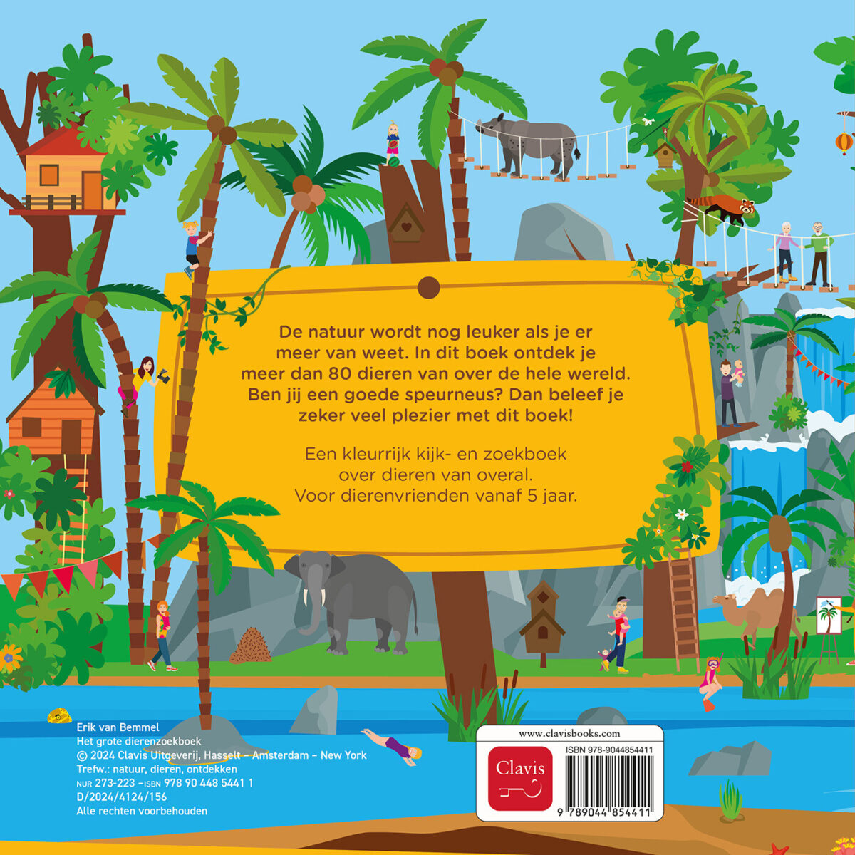 Het grote dierenzoekboek – achterflap