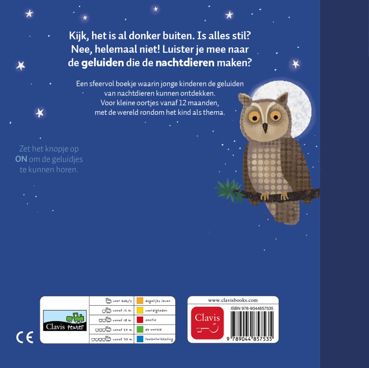 Nachtdieren – achterflap