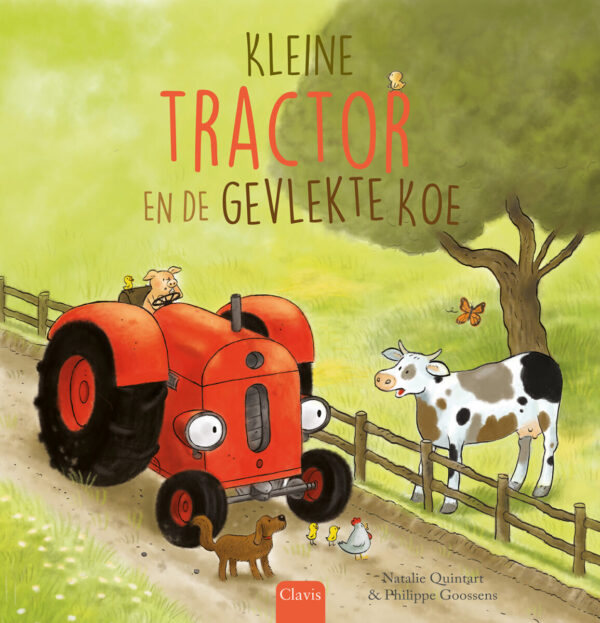 Kleine Tractor en de gevlekte koe – cover