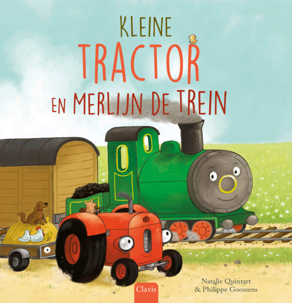 Kleine Tractor en Merlijn de trein – cover