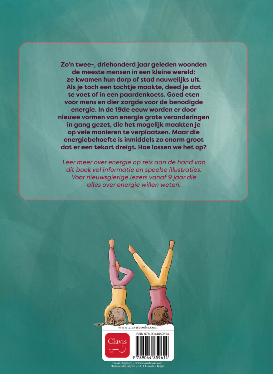 Energie op reis – achterflap