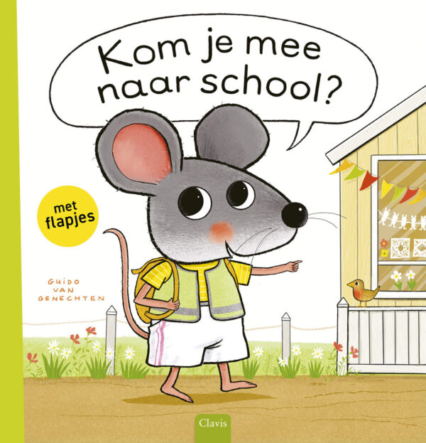 Kom je mee naar school? – cover