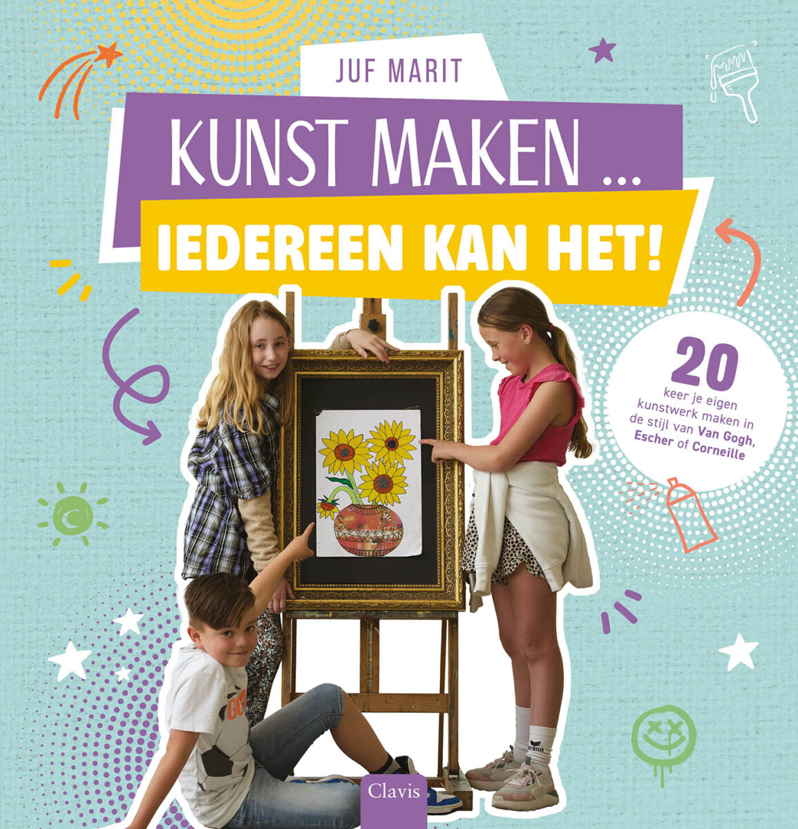 Kunst maken … Iedereen kan het! – cover