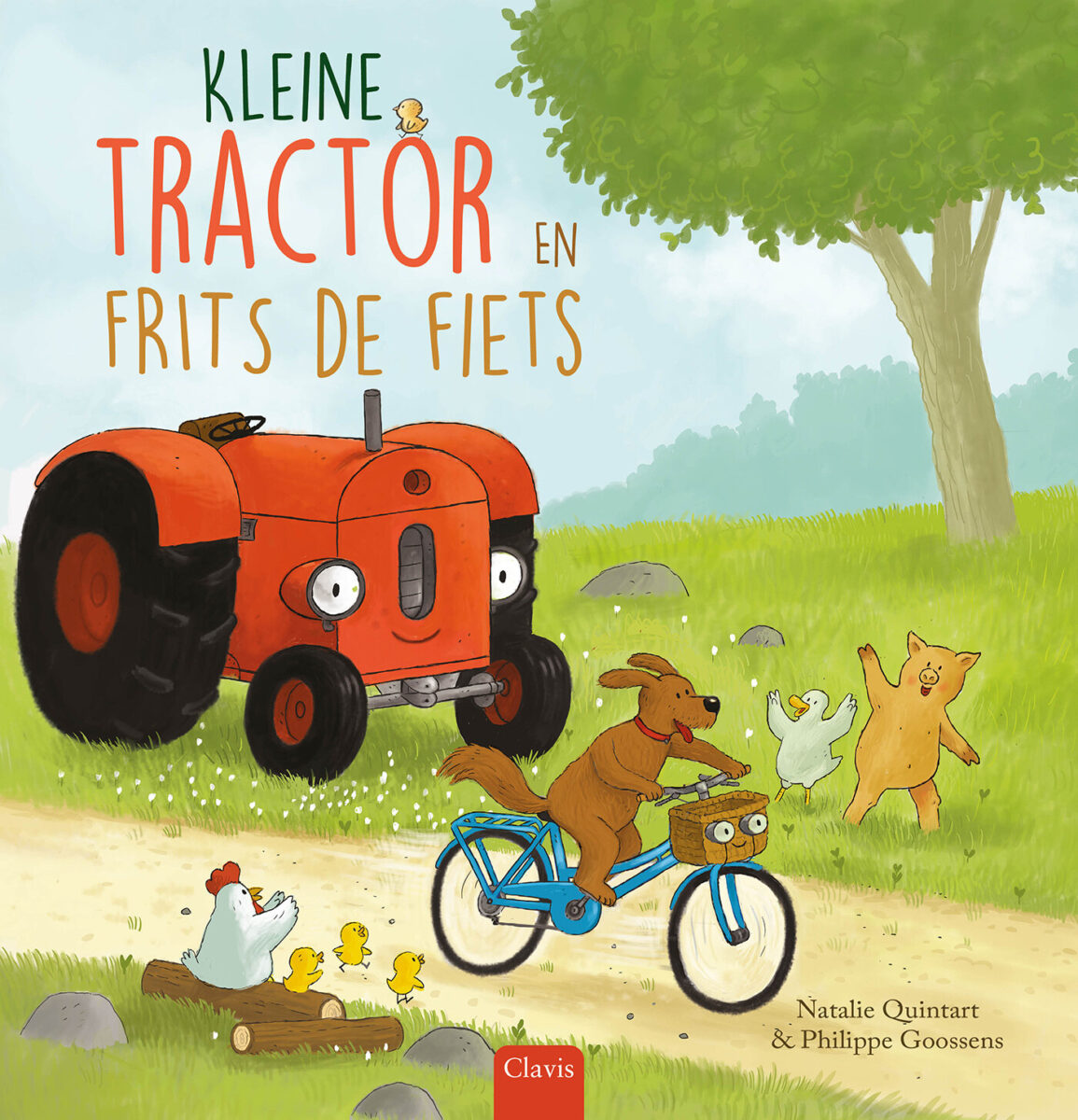 Kleine Tractor en Frits de fiets – cover