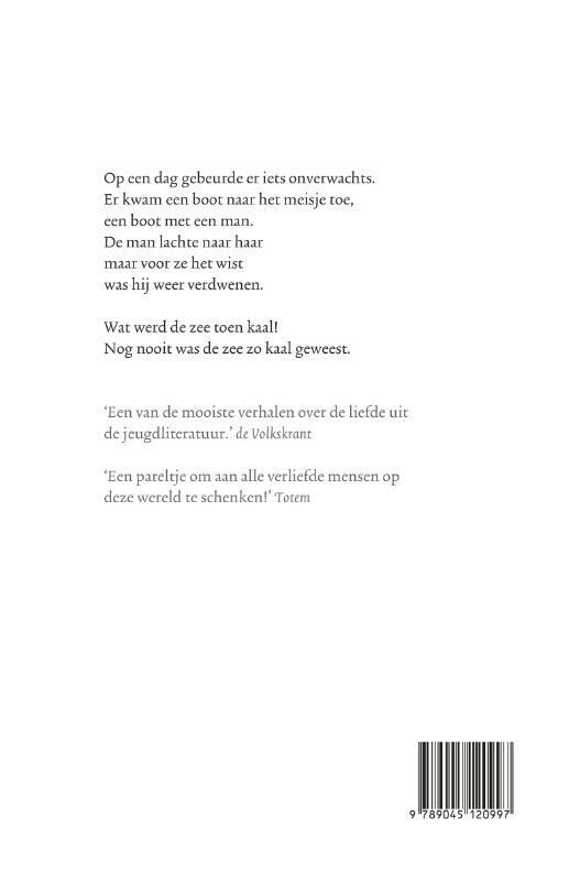 Klein verhaal over liefde – achterflap