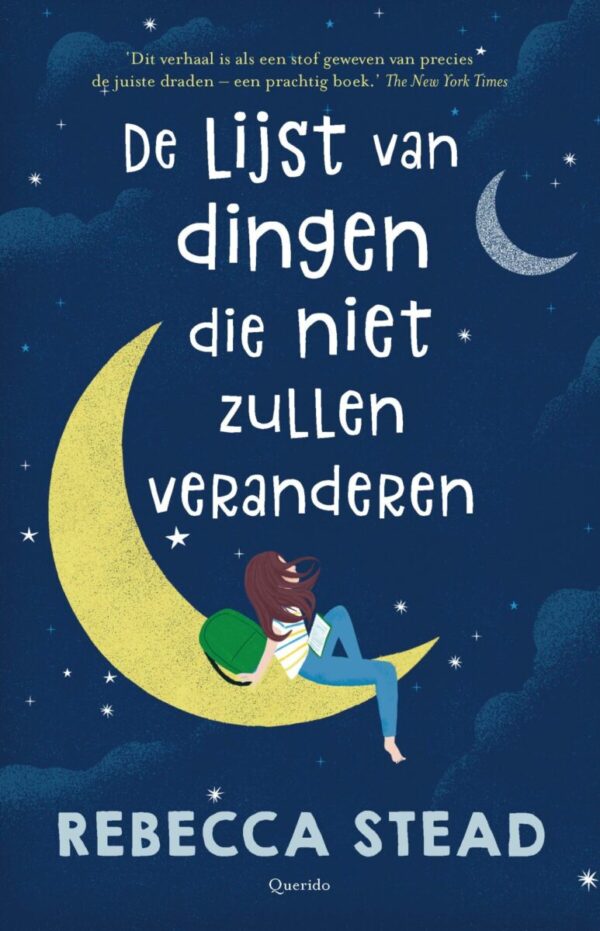 De lijst van dingen die niet zullen veranderen – cover